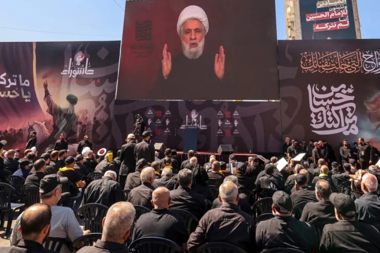 Hezbollah chief says won’t disarm until Israel leaves southern Lebanon
