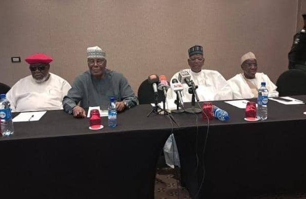 Atiku, Lamido, Secondus, others meet in Abuja for 2027 coalition talks
