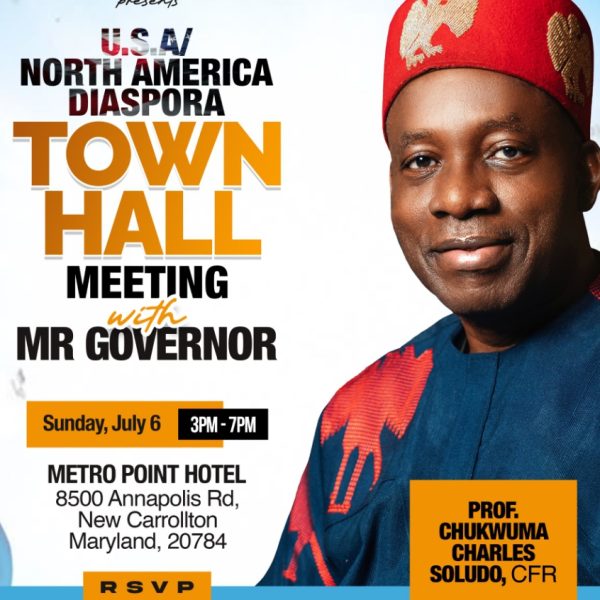 Soludo engages Anambra indigenes in US as tour of accountability, inclusive governance continues