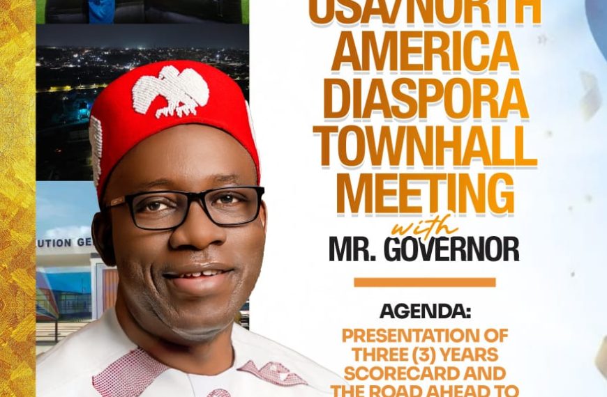 Soludo Meets Anambra Diaspora in U.S., Presents Scorecard