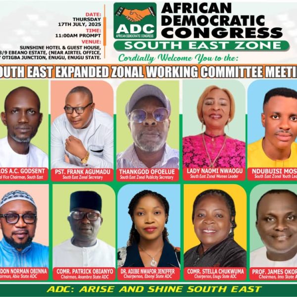 JUST IN: South East ADC Leaders Convene Emergency Meeting, Reveal Details