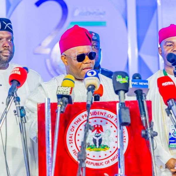 Akpabio rallies Niger Delta for Tinubu in 2027