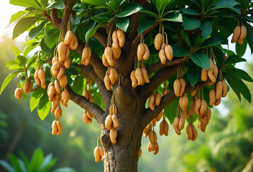 Cashew nuts tree
