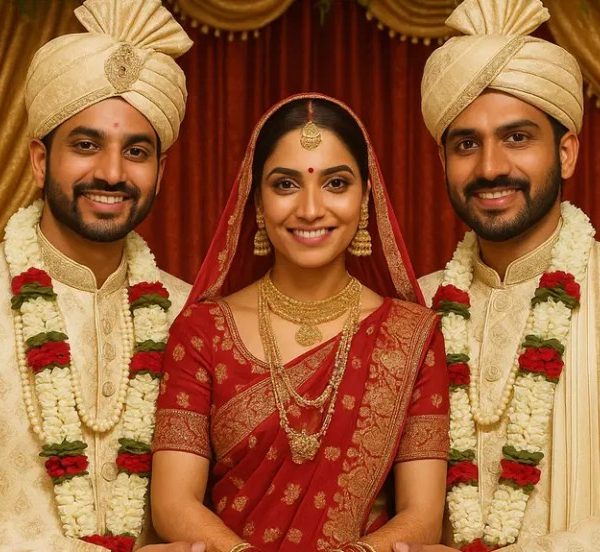 2 brothers marry same woman in India
