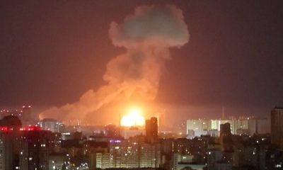 Kyiv hit by Russia drone attack
