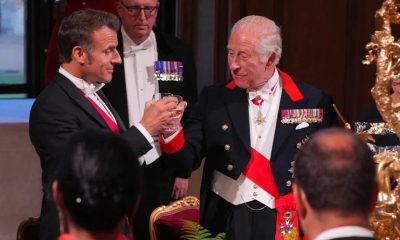 Macron begins UK State visit