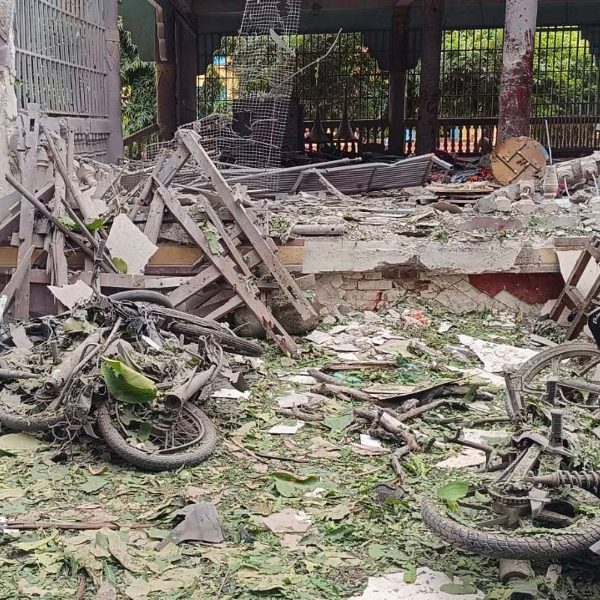 Myanmar Air Strike Hits Monastery, Civilians Die in Night Raid