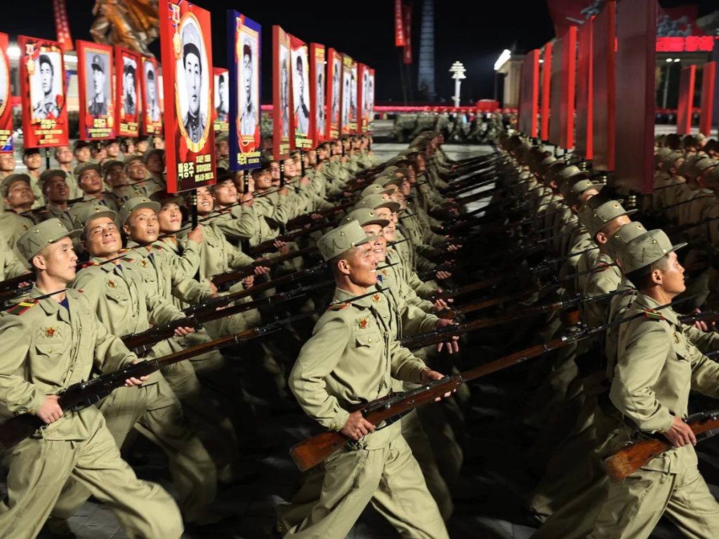 North Korea sends 25,000 more troops to the 30,000 troops in support of Russia against Ukraine