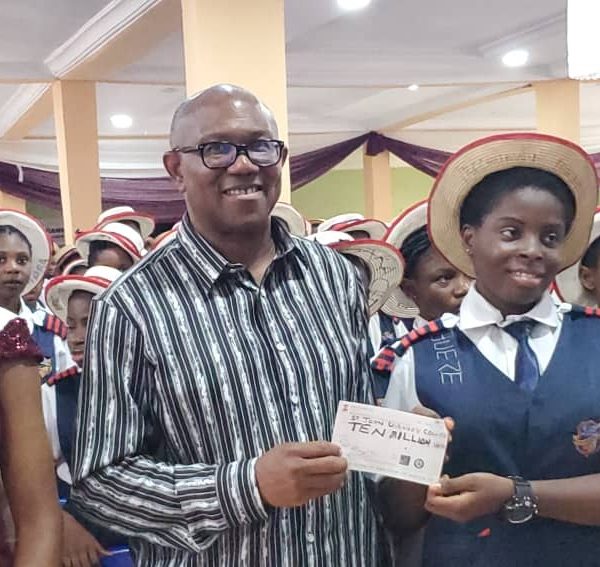 Peter Obi hails education as the best investment