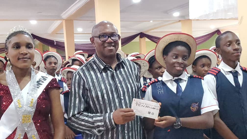 Peter Obi hails education as the best investment