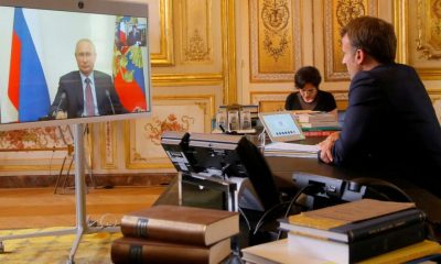 Putin and Macron in talks over Iran