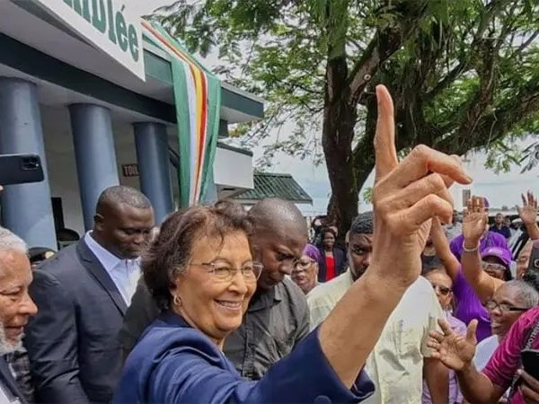 Suriname elects first female president