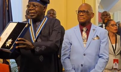 Tinubu receives Saint Lucia’s highest national honour