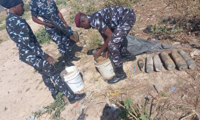 Troops recover unexploded bombs in Borno