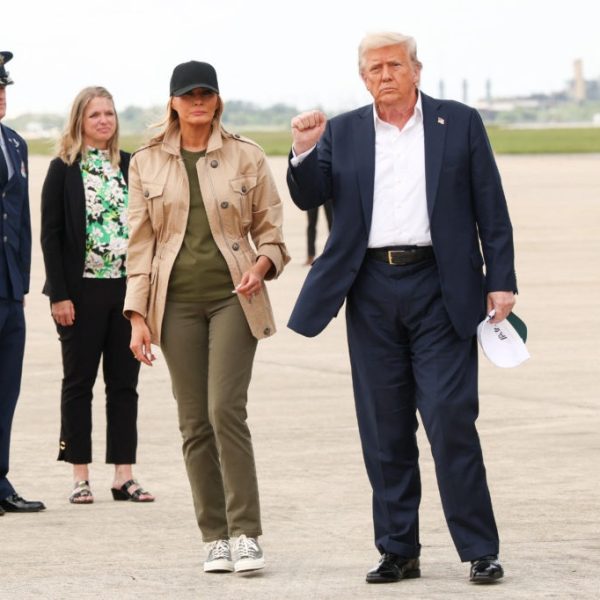 Trump Visits Flood-Hit Texas: 7 Words That Say It All