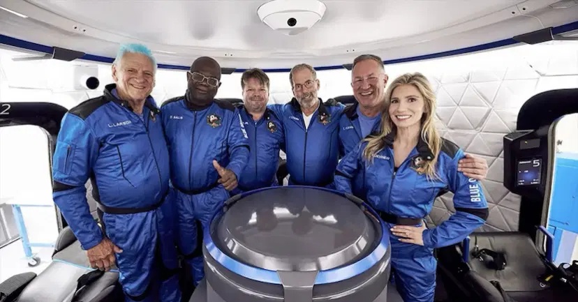US-based Lawyer makes history as first Nigerian to travel to space