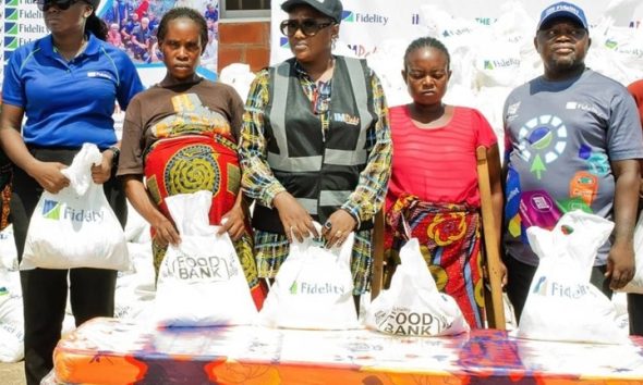 Fidelity Bank distributes foods, mattresses to over 2,000 internally displaced persons (IDP) in Benue State