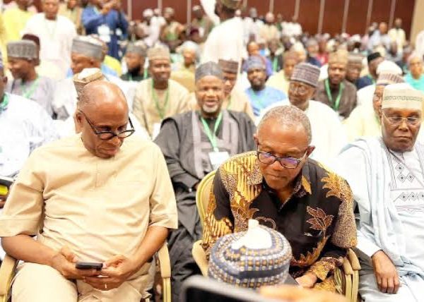 VIDEO: Atiku, Obi, El-Rufai, Amaechi Arrives Yar’Dua Centre For ADC Coalition Meeting