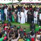Labour Party 2023 presidential candidate, Peter Obi, Senator Victor Umeh, Senator Tony Nwoye, prominent political figures, dignitaries and mammoth crowd of supporters converge to cheer George Muoghalu to victory in Anambra 2025 election