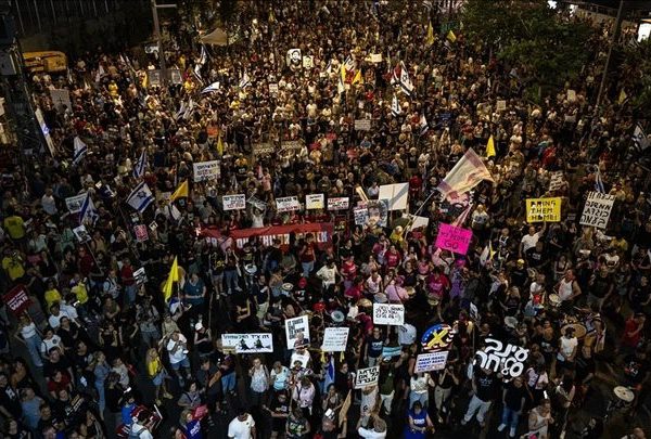 Thousands Rally in Tel Aviv, Demand Full Gaza Hostage Release