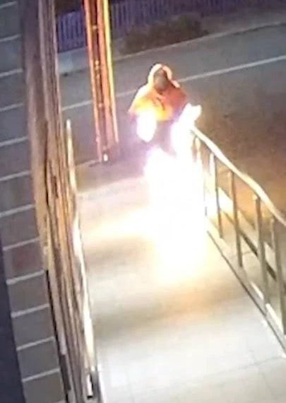 Sydney Arsonist Sets Himself Ablaze in Shocking Video