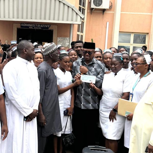 Peter Obi donates ₦20 million to Kaduna schools during a July 2025 visit.