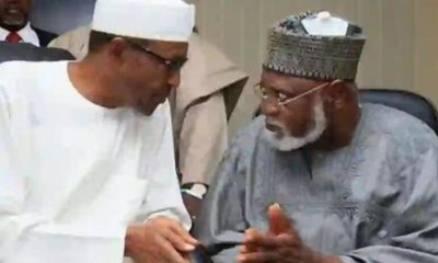 Abdulsalami Abubakar and former President Muhammadu Buhari