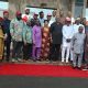 Former Members of Anambra State House of Assembly in a group photograph with APC governorship candidate, Prince Nicholas Chukwujekwu Ukachukwu, of the APC