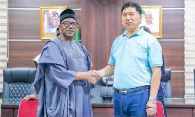 Governor Mohammed Bala and Mr. Li Zhensheng