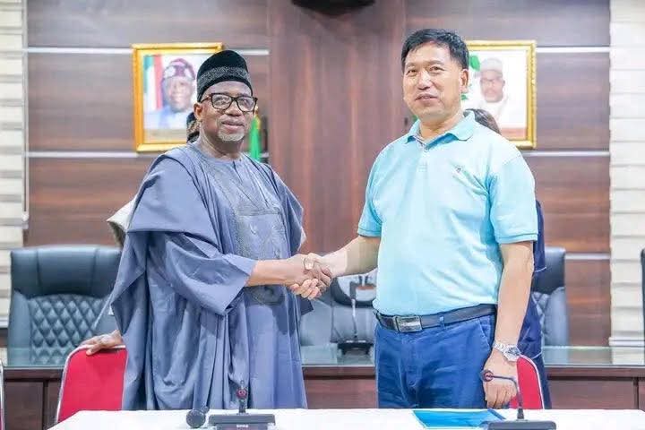Governor Mohammed Bala and Mr. Li Zhensheng