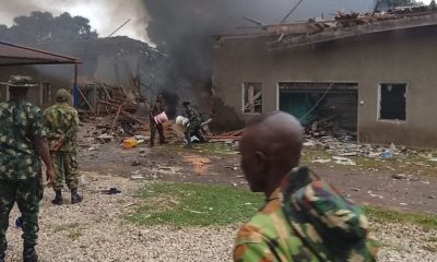 Explosions rocks army barracks