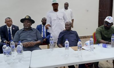 Prince Nicholas Ukachukwu during the interactive session with executives of all major markets in Anambra State