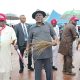 Prince Nicholas Ukachukwu dancing during the rally in Nnewi, Anambra State