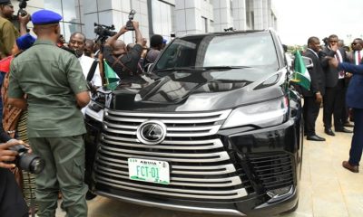 Minister of the federal Capital Territory (FCT), Mr. Nyesom Ezenwo Wike's official car