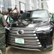 Minister of the federal Capital Territory (FCT), Mr. Nyesom Ezenwo Wike's official car