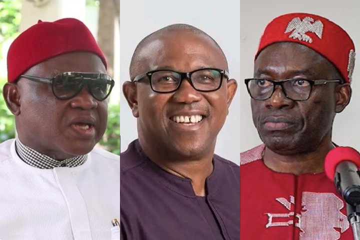 Chekwas Okorie | Charles Chukwuma Soludo | Peter Obi