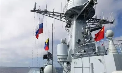 russian and china naval drill
