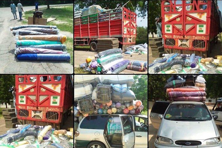 More cache of logistics supplies in designated for terrorist