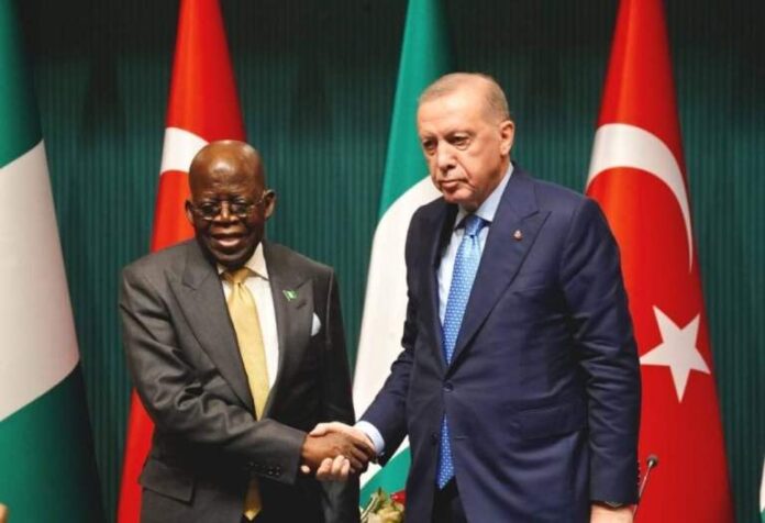 President Bola Tinubu and Turkish President, Erdogan