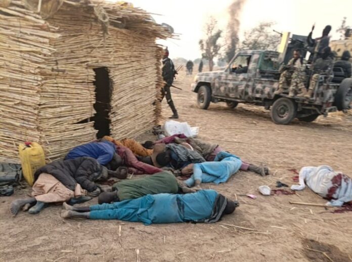 Troops kill 15 as satellite exposes terrorists’ hideout in Yobe