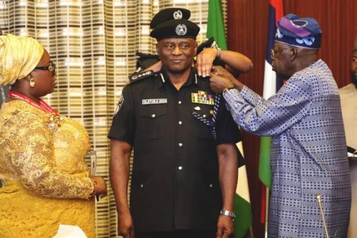 Tinubu decorates Disu as acting IGP