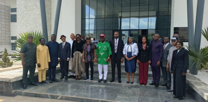 SOLUDO SWEARS IN NEW POLITICAL APOINTEES.