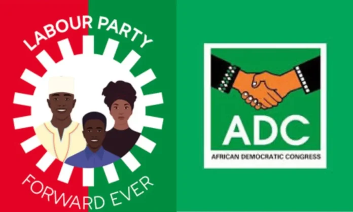 ADC AND LABOUR PARTY LOGO.