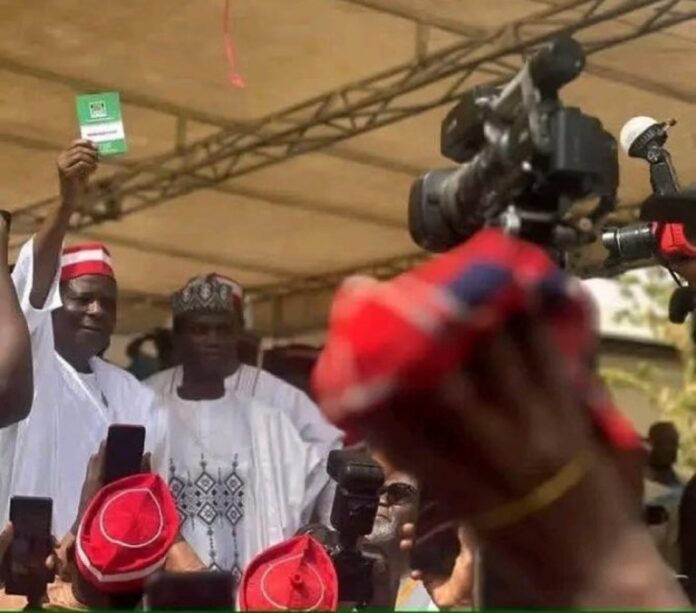 Fear grips APC as Kwankwaso officially joins ADC