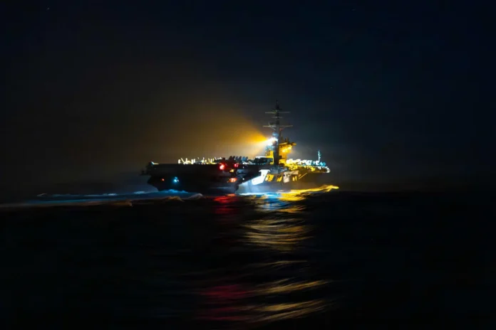 image of US Carrier Abraham Lincoln.