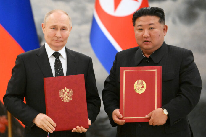 russia and korean signed new military pact.