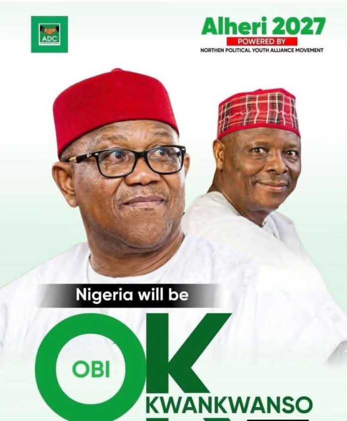 Obi-Kwankwaso 2027 election poster