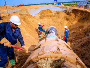  NNPC OB3 gas pipeline crosses River Niger