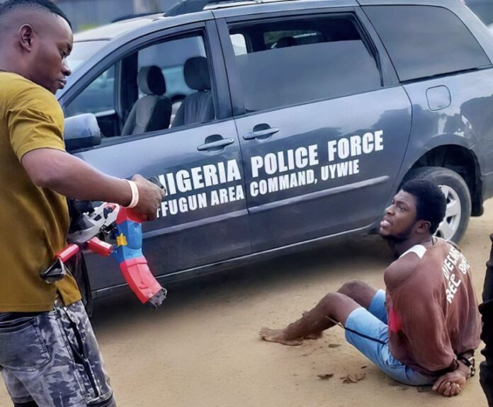 Outrage as Delta police officer executes suspect in public