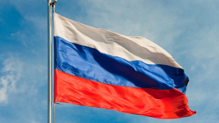 russia flag.
